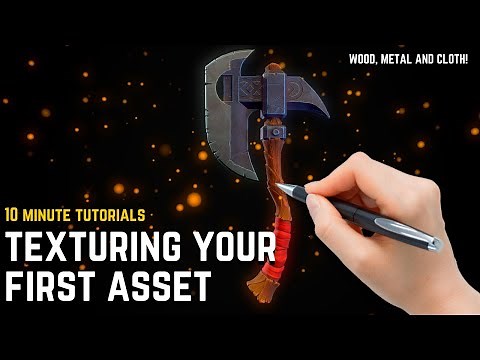 Texturing your First Game Asset in Substance Painter [BEGINNER TUTORIAL]