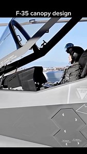 12K views · 608 reactions | The F-35 has a unique canopy. Who knows what the cord running down the middle does? @justinfighterpilot | Defence Express | Facebook