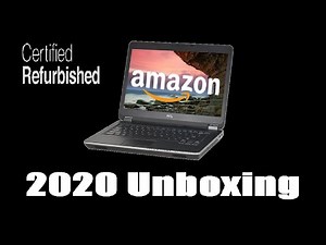 Amazon Refurbished Dell Laptop Unboxing