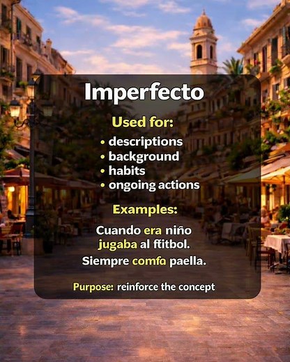 Indefinido vs Imperfecto 🇪🇸 Spanish Past Tenses Explained #spanish #spanishlessons #spanishverbs