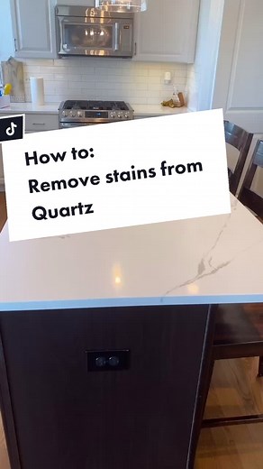 How to Remove Stains from Quartz Counters