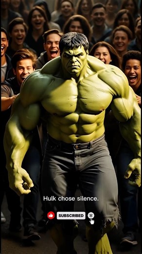 They Rejected Him. He Came Back Stronger 💪 #hulk #motivation #shorts