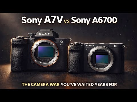 Sony A7V vs Sony A6700: Full-Frame vs APS-C Battle!