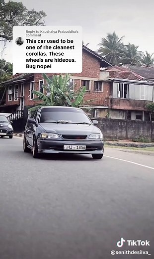 Replying to @Kaushalya Prabuddha Back to normal 🖤 #stranger #srilankancarculture #4age20v #4ageblacktop #ae111 #corollagt #jdmsrilanka🔰