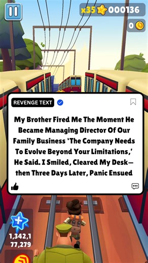 My Brother Fired Me the Moment He Became Managing Director of Our Family Business ‘The Company Needs to Evolve Beyond Your Limitations,’ He Said. I Smiled, Cleared My Desk—Then Three Days Later, Panic Ensued- | Revenge Text