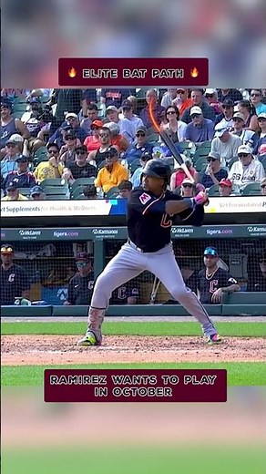 Jose Ramirez Slow Motion Swing | Cleveland, Boston, and Houston is a Tight Race