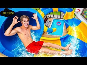 I Built 10 EXTREME Rooms in My House! | Ben Azelart Hindi | Ben Azelart Video In Hindi