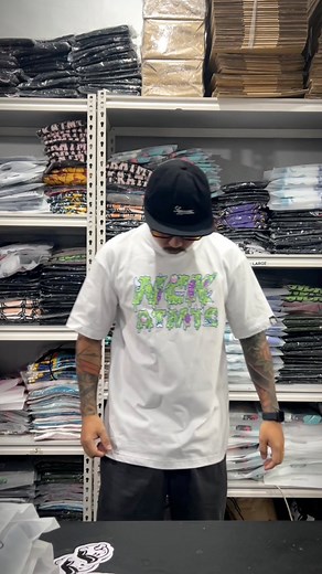 Peep on these tee’s! 👀 📦 Available for same-day delivery. Send us a DM! 🛒 Shop online: nckatmtc.com | NICK AUTOMATIC™