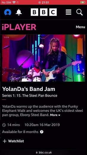 Me When YolanDa’s Band Jam Comes On