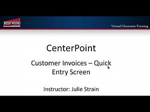 How to Quickly Enter a Customer Sales Invoices