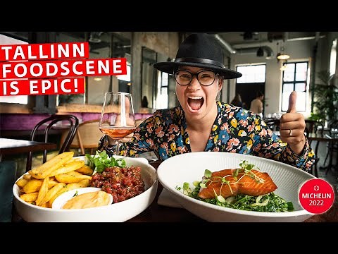 48 Hour Food Tour in Tallinn, Estonia! Michelin Guide 2022