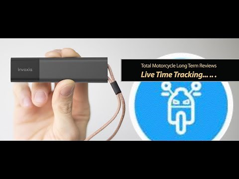Live Time Tracking! Invoxia GPS Tracker for Motorcycles – TMW Reviews