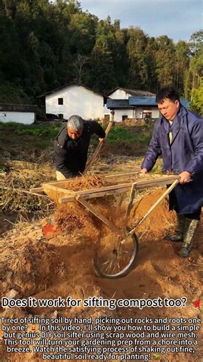 DIY Soil Sifter – Saves Time & Back! 😮