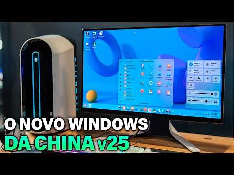 🤯CHINA'S NEW WINDOWS RELEASED! Light and very beautiful system that is easy to use - Deepin 25 Final