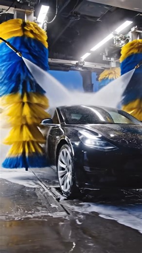 Inside an Automatic Car Wash System #shorts #viralshorts #shortsfeed #ytshorts