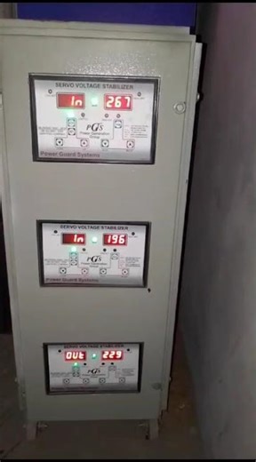 Three Phase Digital Control Servo Voltage Stabilizer POWER Technology