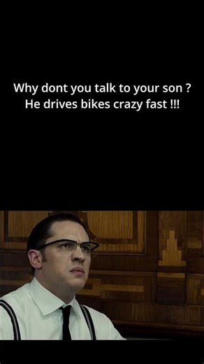 Why do you drive bikes so fast?