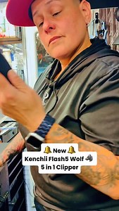 Unleash your Potential with the Kenchii Flash5™ Wolf. 🐺 This 5-in-1 clipper is built for groomers and pet parents alike; who demand precision, comfort, and power in every cut. With 5 adjustable speeds and a long-lasting battery, you’ll glide through coats with ease — no snagging, no overheating, just flawless results. 🐾 Get yours by visiting us at: 📲 KenchiiGrooming.com #kenchii #professionalgrooming #petgroomers #doggroomers #doggrooming #groomingtools | Kenchii Shears Grooming
