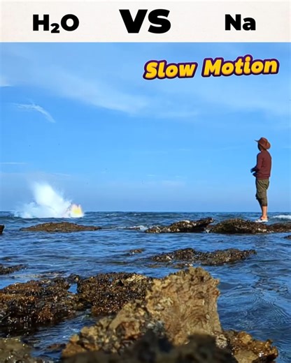 Throwing Sodium Metal into the Ocean!