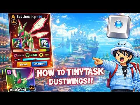 INFINITE DUSTWING FARM!!! [Catch a Monster]