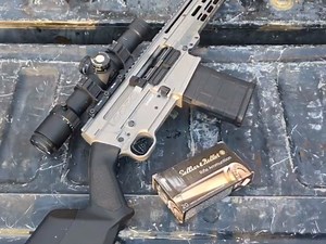 CMMG BR3半自动步枪(6.5CreedMoodr)实弹射击