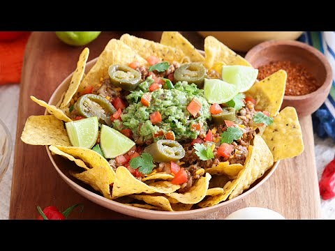 Beef Nachos with Cheese - CUKit!