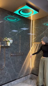 72K views · 790 reactions |  Your Mood. Your Light. Your Shower.  A personalized shower experience that transforms water and light into pure comfort. #AmbientLighting #ShowerSystem #WellnessLiving #SmartHome #luxurylifestyle | Home Kitchen Supplies | Facebook