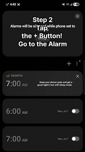 How to Set an Alarm on Galaxy Phone in 1 Minute!