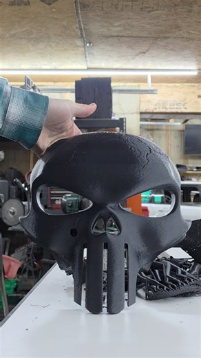 Zac Watts on Instagram: "Custom #punisher style motorcycle air box cover? ✅ . Scanned with @shining3d Einscan HX Printed on @bambulab_official H2S with @polymaker_3d Polylite ASA . #reverseengineering #3dprinting #3dscanning #3dmodeli̇ng"