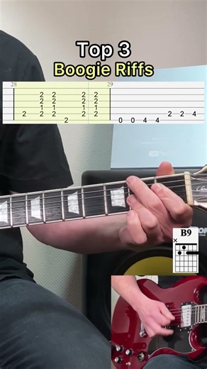 3 of the Best Guitar Boogie Riffs #easyguitartabs #easyguitartutorial #arthursmith #carlperkins