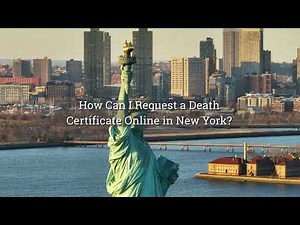 How Can I Request a Death Certificate Online in New York