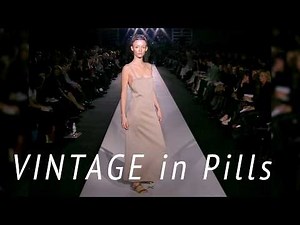 Vintage in Pills TREND LES COPAINS Spring 1999 Milan - Fashion Channel