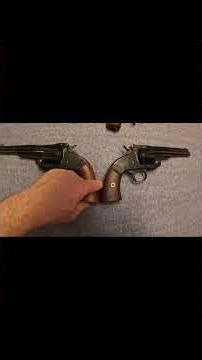 Comparing All Cimarron S&W Top-Break Revolvers: American, Russian, & Schofield #shorts