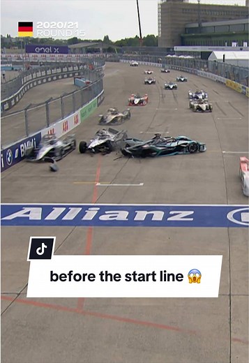 how not to start a race 😰 #formulae #motorsport #racing #BerlinEPrix | formula e