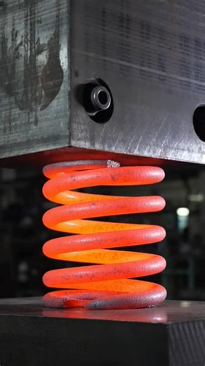 Hydraulic Press vs Red Hot Spring – You Won’t Expect This!