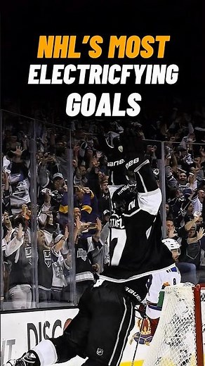 MOST ELECTRIFYING GOALS IN THE NHL 🔥🏒