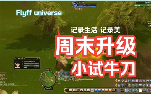 Flyff universe master quests leveling in holiday 周末转生升级小试牛刀