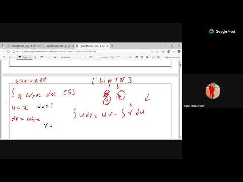 maths s2 intergration