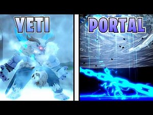 (THIS FRUIT IS BROKEN) Yeti Vs Portal in Blox Fruits