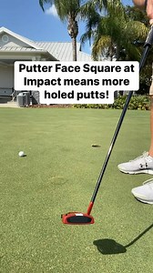5.3K views · 34 reactions | If you want to hole more putts and shoot lower scores, your putter face has to be square at impact! Here's a simple drill you can do indoors or outside to ensure your putter face is square at impact! #reelsviral #golf #golfer #golfing #golfr32 #golfgti #golflessons #golfinstruction #golfvideo #golfplayer #golfcommunity #golfequipment #golfaddict #golfpro #golflife | Jim LaBuda Golf | Facebook