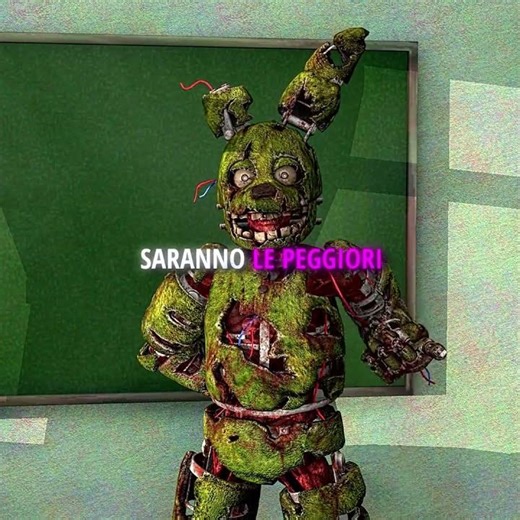 Springtrap è TORNATO come INSEGNANTE! #fnaf #fnafita #fnaffunny #viral #fyp #holidayswithyoutube