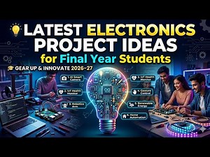 🔥 Top 5 Latest Electronics Projects for Final Year Students 2026