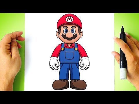 How to DRAW SUPER MARIO BROS from MOVIE