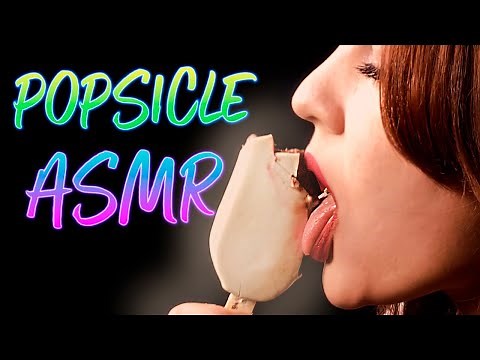 ASMR Popsicles | Licking and Sucking Tasty Popsicles | Eating, Mouth & Crunchy Sounds - No Talking