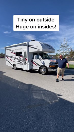 Tiny Motorhome: Easy to Drive with Surprising Space Inside