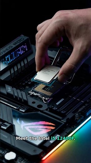 Best Budget Gaming CPU? i5-12400F Explained in 60s 🔥 #shorts