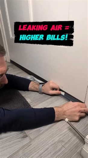 Chris on Instagram: "If your house is leaking so is your wallet. Stop drafts quickly and easily with Alien Seal Draft Tape. #qvc #homeimprovement #staywarm #homeimprovements #coldweather Inc"