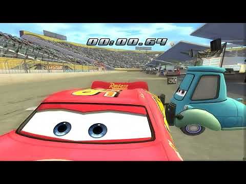 Cars PS2/4K Gameplay Palm Mile Speedway