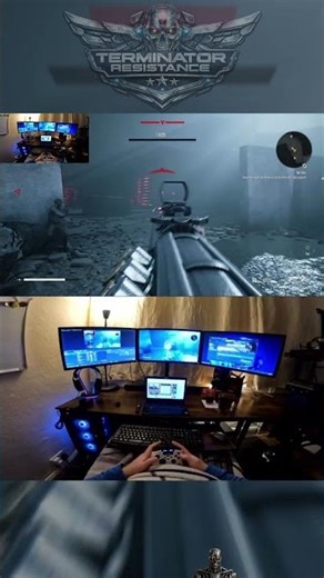 Terminator Resistance – Skynet Centre Push. Rocket vs HK Aerial. T-800 Ambush With Team