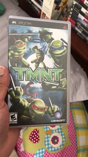 Teenage mutant ninja turtles psp